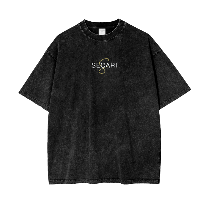 secari clothing oversized pump covers logo on front